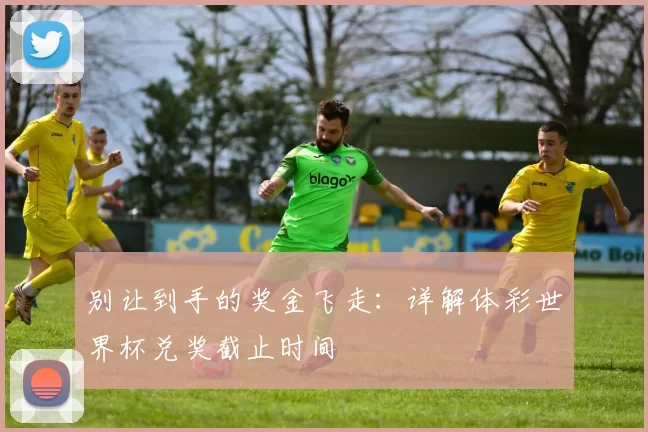 别让到手的奖金飞走：详解体彩世界杯兑奖截止时间