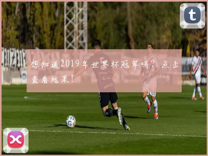 想知道2019年世界杯冠军吗？点击查看结果！