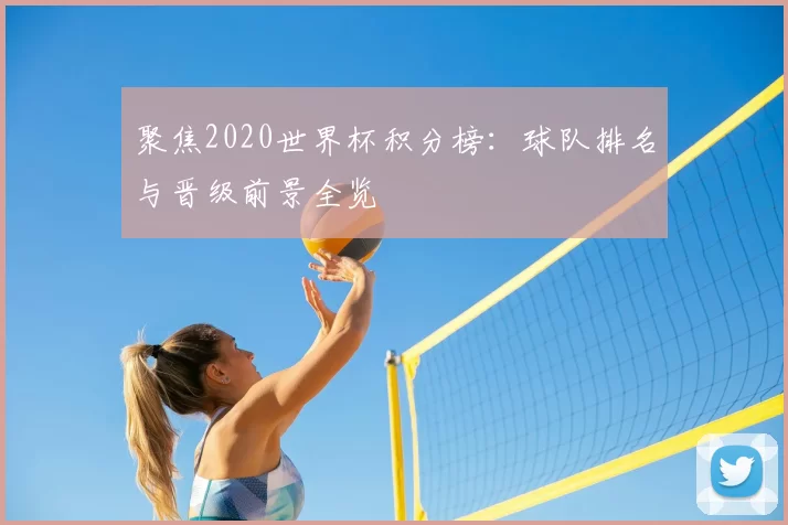 聚焦2020世界杯积分榜：球队排名与晋级前景全览